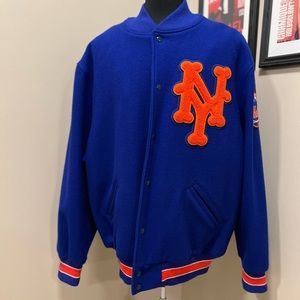 Mitchell & Ness 1969 NY Mets championship jacket